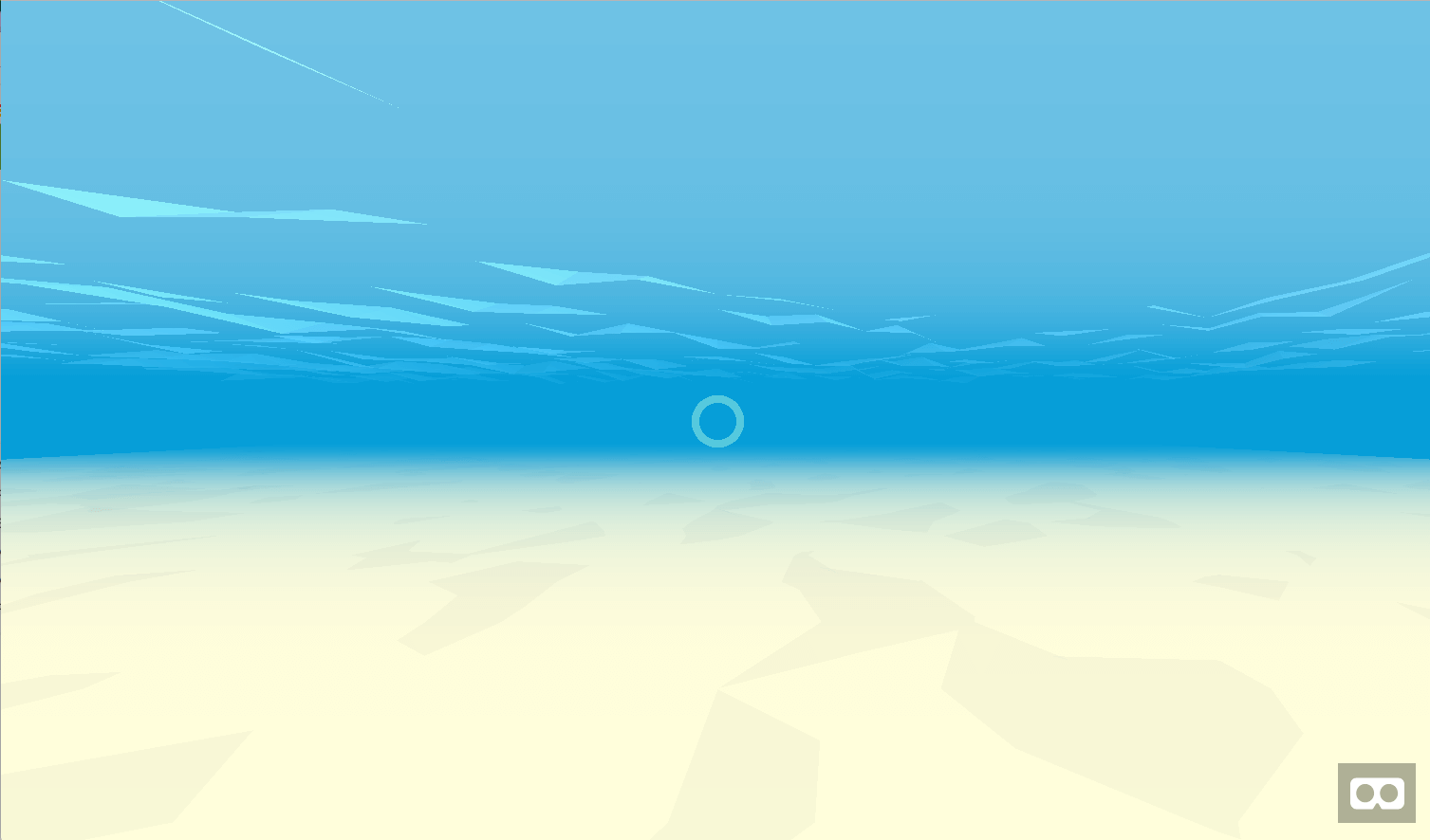 A-Frame setting the scene