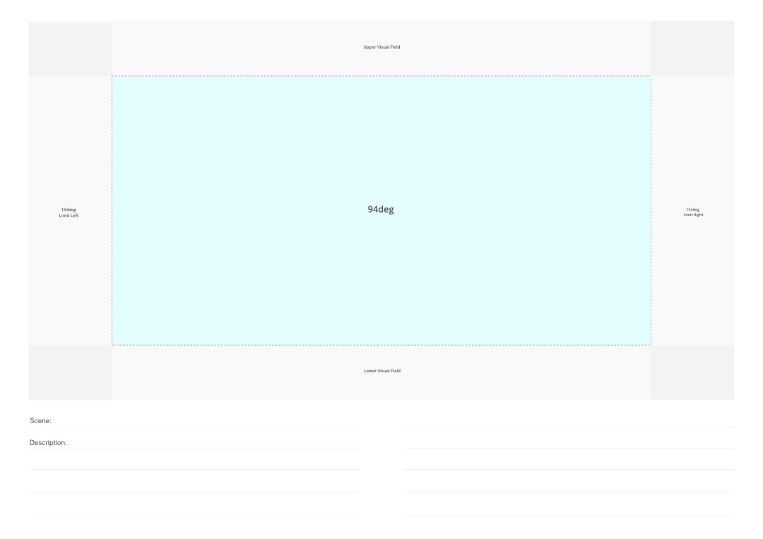VR Paper Prototype — Wide UI View